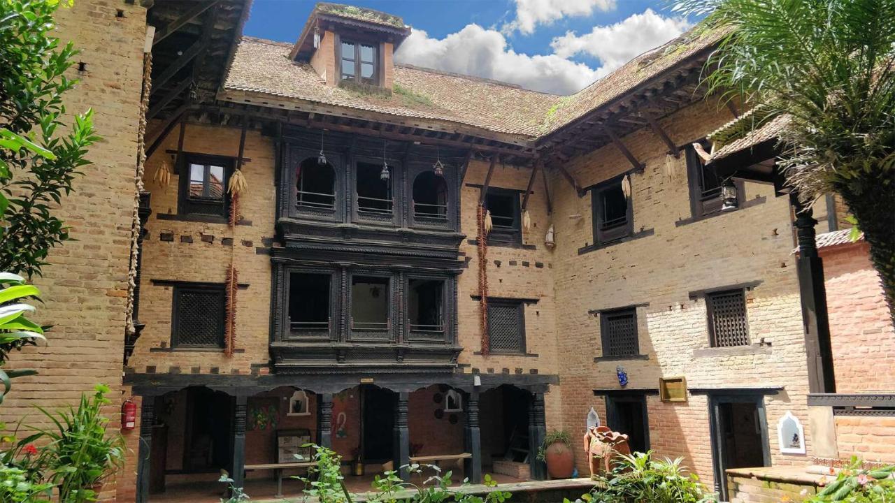 Newa Chen Historic House Unesco Lalitpur المظهر الخارجي الصورة