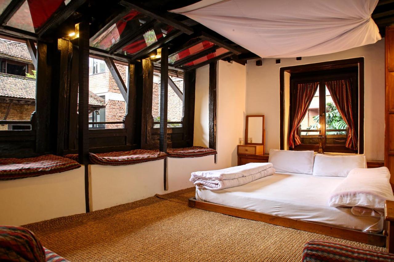 Newa Chen Historic House Unesco Lalitpur المظهر الخارجي الصورة