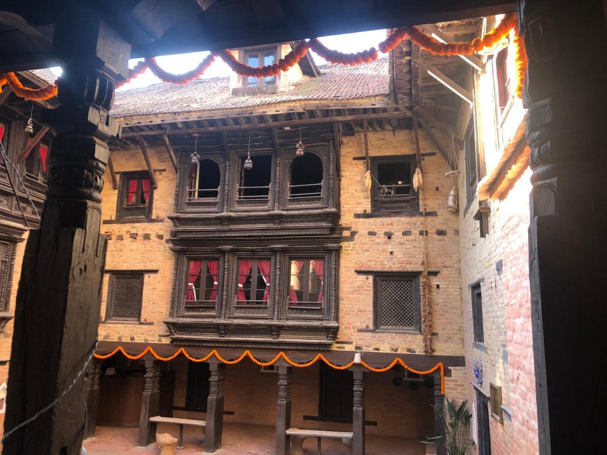 Newa Chen Historic House Unesco Lalitpur المظهر الخارجي الصورة