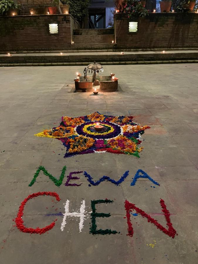 Newa Chen Historic House Unesco Lalitpur المظهر الخارجي الصورة